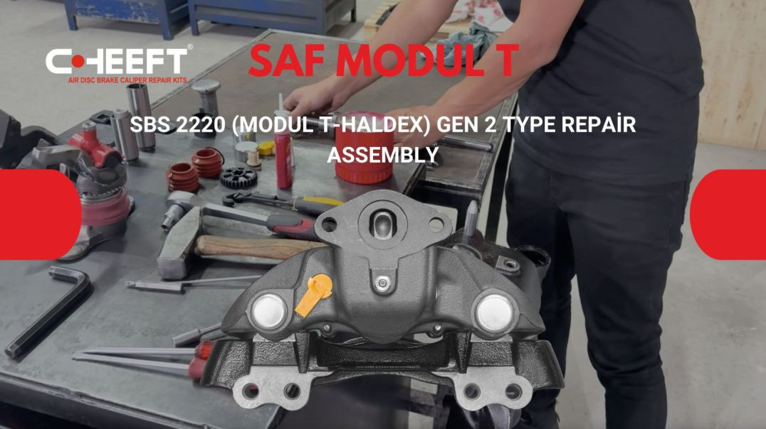 Professional SAF Modul T (Haldex) Gen 2 Caliper Assembly Guide | All Key Points & Installation