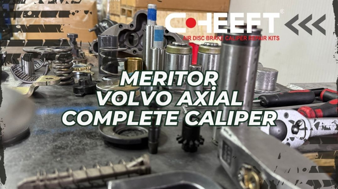 Professional Meritor Volvo Axial Caliper Assembly Guide | All Key Points & Overhaul